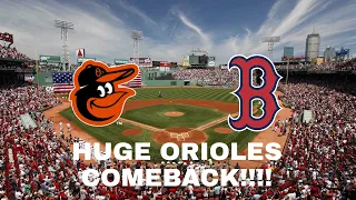 O's Mount Huge Late Game Comeback! Red Sox vs Orioles Highlights 5/27/22