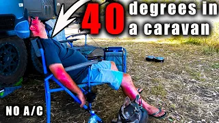 CARAVAN LIFE IN EXTREME HEAT|Caravanning Australia