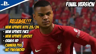 RELEASE!!! EFOOTBALL 23 PPSSPP FINAL VERSION NEW UPDATE KITS 23/24 ENGLISH COMMENTARY CAMERA PS5