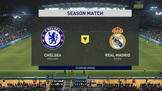 FIFA 21 PS5 - Chelsea vs Real Madrid full match | online seasons