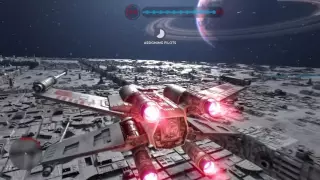 Star Wars Battlefront Death Star Trench Run No Deaths