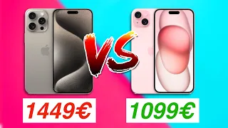 iPhone 15 Pro Max VS iPhone 15 Plus - Sei nicht dumm! (Vergleich)