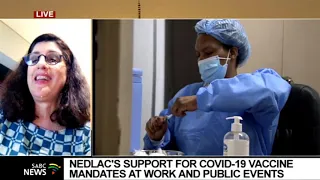 Nedlac's support for mandatory Covid-19 vaccination: Lisa Seftel