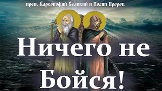 Не бойся ничего! "Представь перед очами своими Бога и суд Его! "Варсонофий Великий и Иоанн Пророк