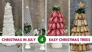 DIY Mini Christmas Trees/Christmas Craft Fair ideas/Christmas Decor