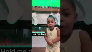 A baby singing Rihanna : This Was Unexpected!! | Laiyaface #Shorts #liftmeup #rihanna