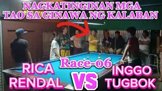 NAGKATINGINAN MGA TAO SA GINAWA NG KALABAN | RICA RENDAL VS INGGO TUGBOK | RACE-06