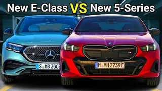 2024 BMW 5 Series Vs 2024 Mercedes-Benz E-Class || Which of the Two do You guys Prefer???