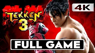 Tekken 3 (1998) Full Movie [4K] [60FPS] Game Movie | Full Game | All Cutscenes | Tekken