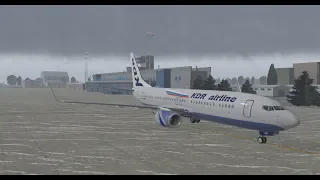 Xplane11  v. 11/30  Tst Zibo 737-800 v. (3.32)Рейс  UWWW/USSS