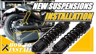 How to Install Progressive Suspension 412 Shocks on Sportster Iron 883