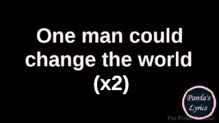 One Man Can Change The World - Big Sean Feat Kanye West & John Legend | Lyrics