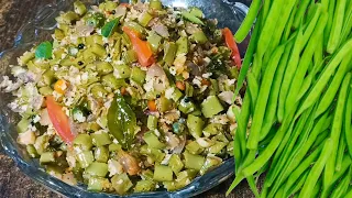 cluster beans recipe/ side dish for rice and chapati / cluster beans side dish@TasteofCoorgbyMoms