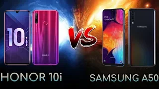 Honor 10i vs Samsung A50 (sürət testi və kamera müqayisəsi)