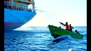 Somali Pirates Attack on Big Bulk Carrier Ship