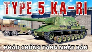 Type 5 Ka-Ri: Pháo chống tăng Nhật đầu tiên trong World of Tanks