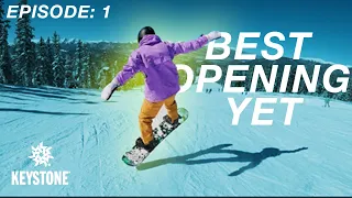 IDEAL OPENING DAY at Keystone Ski Resort (Episode 1)