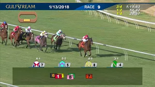 Gulfstream Park Race 9 | January 13, 2018