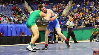 2023 4A 170lb NC State Championship - Greg Merriman (Mooresville) vs. Savoy New (Cardinal Gibbons)