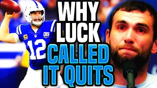 The REAL REASON Why Andrew Luck SHOCKED The World and RETIRED Early From Football