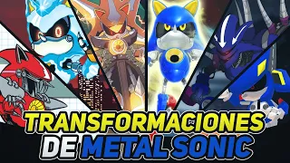 TODAS LAS TRANSFORMACIONES DE METAL SONIC (Historia y Poderes) | Ryuko Shion