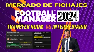 FM24 | Cómo Ganar MÁS Dinero? Transfer Room 🆚 Intermediario | Football Manager 2024 Español