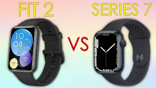 Huawei Watch Fit 2 vs Apple Watch 7 | Full Specs Compare Smartwatches