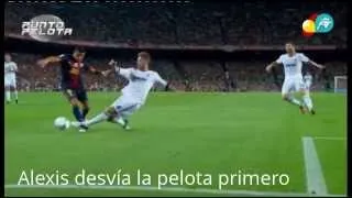 Robo del R.Madrid al Barcelona en la Supercopa 2012 (2 penaltis no pitados)