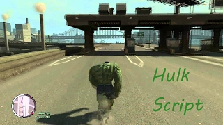 gta 4 hulk script mod gameplay