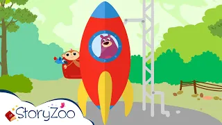 StoryZoo | StoryZoo in Space | Rockets! | Educational Videos | #storyzoo