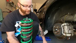 22 BRZ gets TEIN Lowering Springs