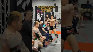 Speedball Mike Bailey kicks it with Kevin Ku #wrestlingshorts #BLPFancy