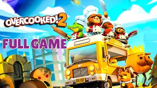 OVERCOOKED 2 [Couch Co-Op] Walkthrough No Commentary [FULL GAME] 4K 60FPS PS5