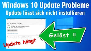 Windows 10 Update Probleme 🔥️ hängt und lässt sich nicht installieren 🔥️ Fehler