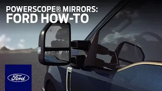 PowerScope® Power Telescoping Mirrors | Ford How-To | Ford