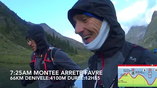 UTMB 2017 - Philippe and Olivier with English CC
