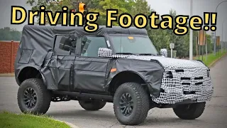 2022 Ford Bronco Warthog/Raptor Leaked Footage Reaction!!