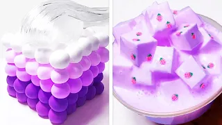 Oddly Satisfying Slime ASMR No Music Videos - Relaxing Slime 2020 - 161