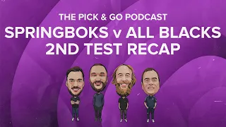 Springboks v All Blacks 2nd Test Recap | The Pick and Go Podcast