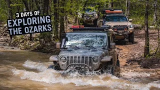 Jeeps vs. Toyotas Overlanding the Ozarks - A 3 Day Adventure