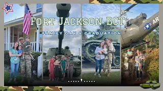 Fort Jackson Army BCT •Family Day & Graduation Vlog• 🇺🇸🪖🥾🫡