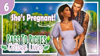 SHE'S PREGNANT!🤰 | RAGS TO RICHES COTTAGE LIVING🌿 | PART 6