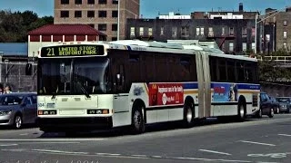 Westchester County Bee Line 2001 Neoplan AN460-A Transliner Articulated #504 on Route 21 Limited
