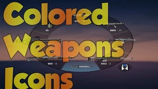 GTA 5 PC  MODS  - Colored Weapon Icons 1.0