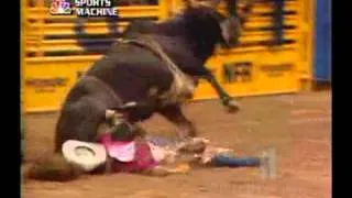 National Rodeo Finals highlight on Geroge Michael Sports Machine in 1988