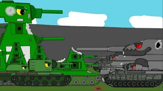 Ратте против КВ-44 финальный бой [мультик про танки]