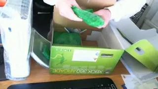 A quick Xbox 360 Arcade unboxing