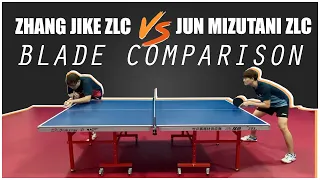 Zhang Jike ZLC vs Jun Mizutani ZLC Blade Comparison | GKTT Reviews