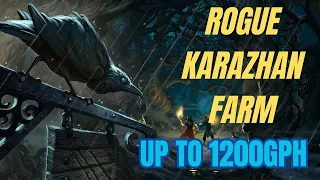 KARAZHAN ROGUE FARM 1200+ GPH | COCOK UNTUK KAUM MENDANG-MENDING (UPDATE ICC PHASE 4)