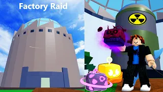 🔴Second Sea Factory Raid Gives Free Mythical Fruits in Blox Fruits🏭